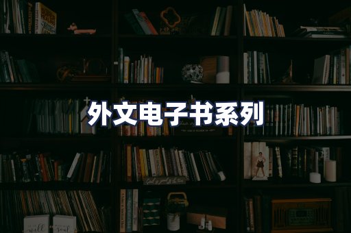 外文电子书系列